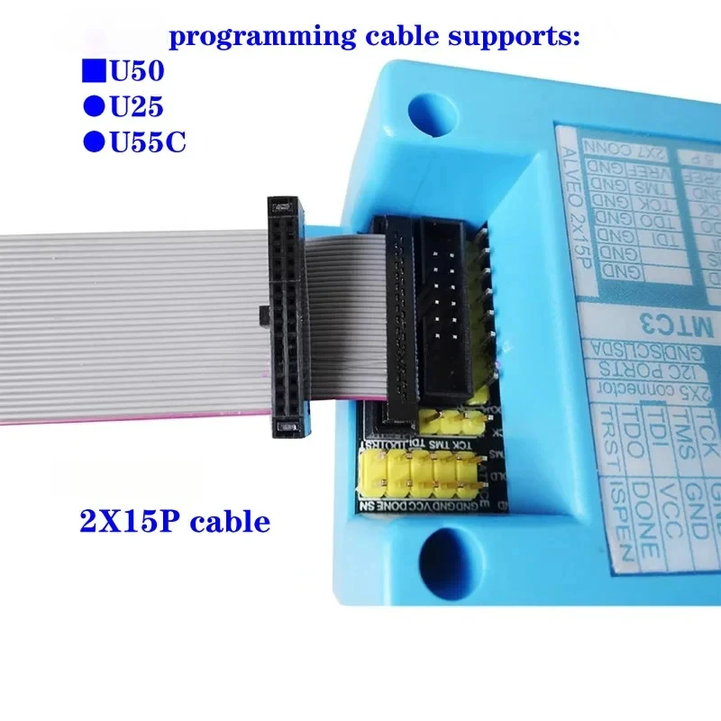 For ALVEO Downloader HW-DMB-1-G, Supports U50/U30/U55 Programming Line Xilinx FPGA Writer