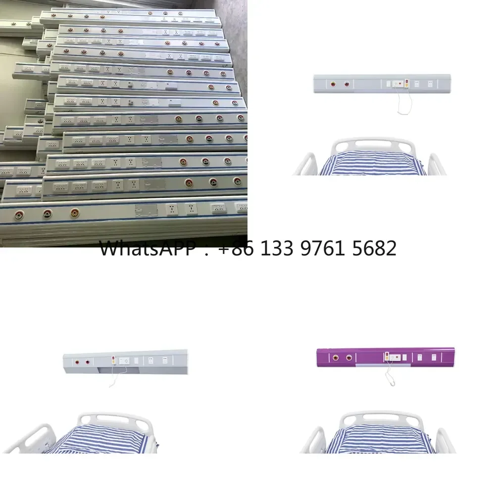 panneau-de-tete-de-lit-d'hopital-wsq-hochey-en-plastique-et-metal-avec-systeme-d'appel-infirmier