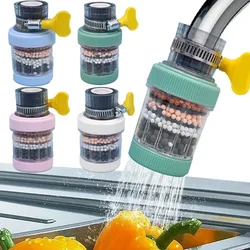 Faucet Filter Aerator Adjustable 360 Degree Rotation Sprayer Mesh Core Water Saver Outlet Sink Tap Filter for Kitchen Accessory