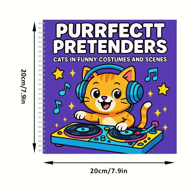 Purrfect Bold-easy Patterns Coloring Book for Adults Cute Drawing Book Perfect Gift for Birthday Back to School Art Supplies