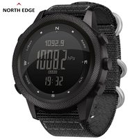 NORTH EDGE APACHE-46 Men Digital Watch Outdoor Sports Running Swimming Outdoor Sport Watches Altimeter Barometer Compass WR50M