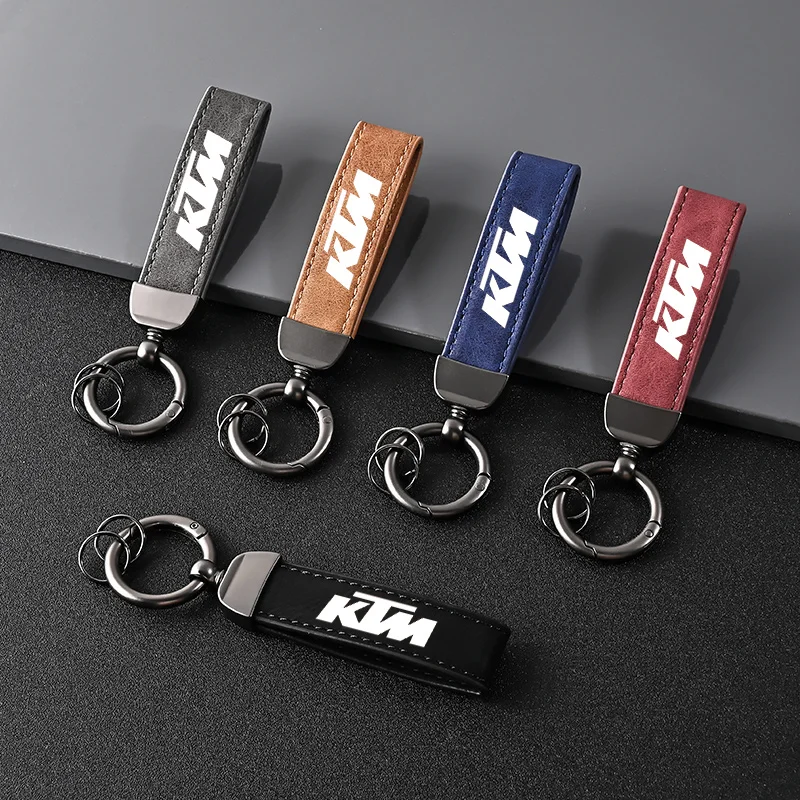 

Fashion Car Keychain Gift Pendant Anti-loss Key Rings Accessory For KTM Duke ADV SW RC 125 200 390 690 790 990 Super Car Sticker
