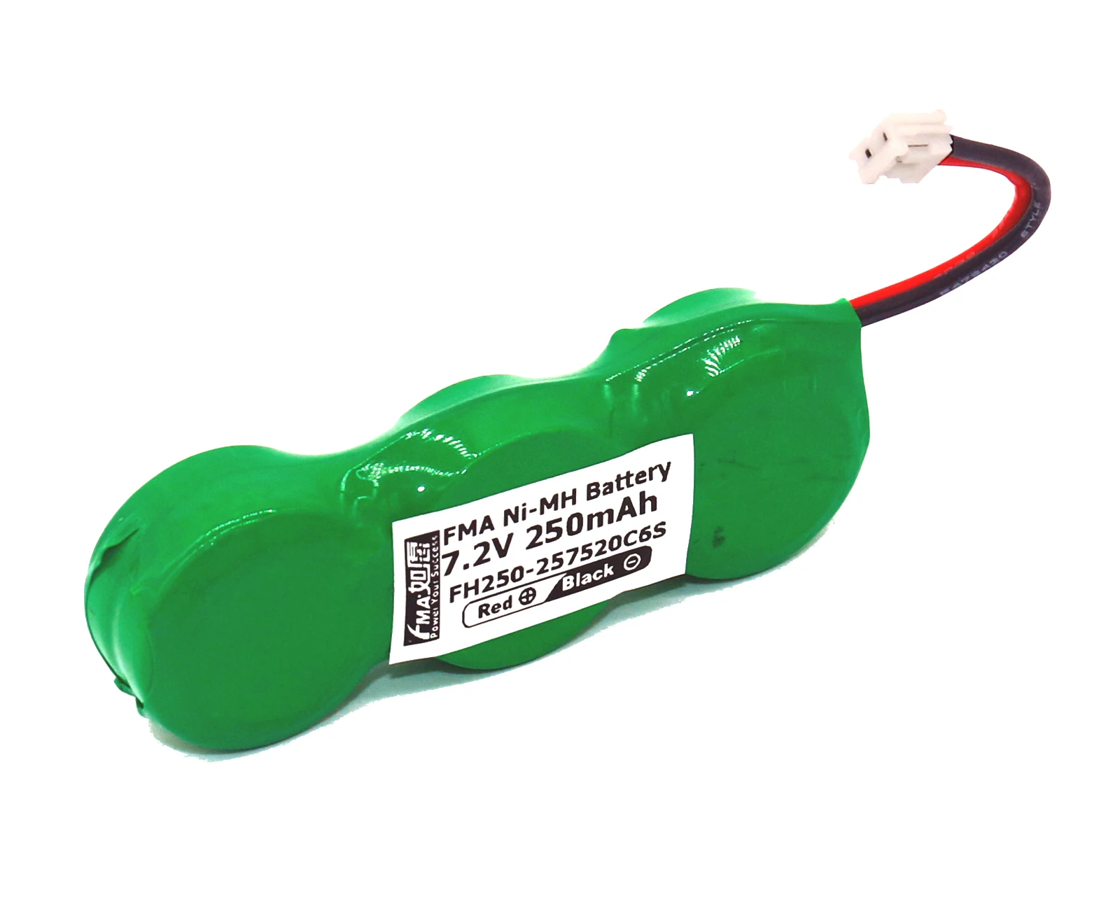 Vehicle Truck GT Car Alarm Rechargeable Battery Ni-MH 7.2V 250mAh  Buttom Coin cell pack