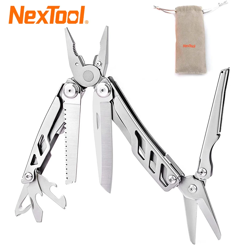 

Многофункциональный инструмент NexTool Flagship Pro, 16 в 1, складные плоскогубцы, карманный нож, многофункциональные инструменты для повседневного использования, тактический Мультитул, уличный инструмент для кемпинга