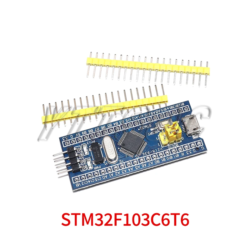 الأصلي ST-LINK V2 محاكي تنزيل المبرمج الأصلي STM32F103C8T6 STM32 الحد الأدنى لوحة تطوير النظام STM32F401 / 411