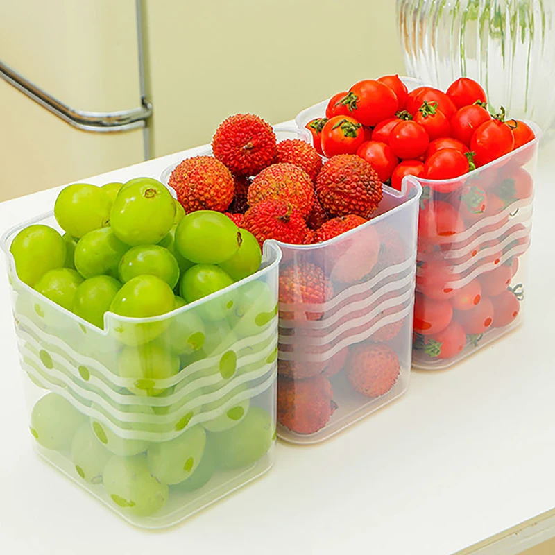 Refrigerator Food Fresh Storage Box Fridge Side Door Fruit Vegetable Spice Case Container Kitchen Organizer Boxs