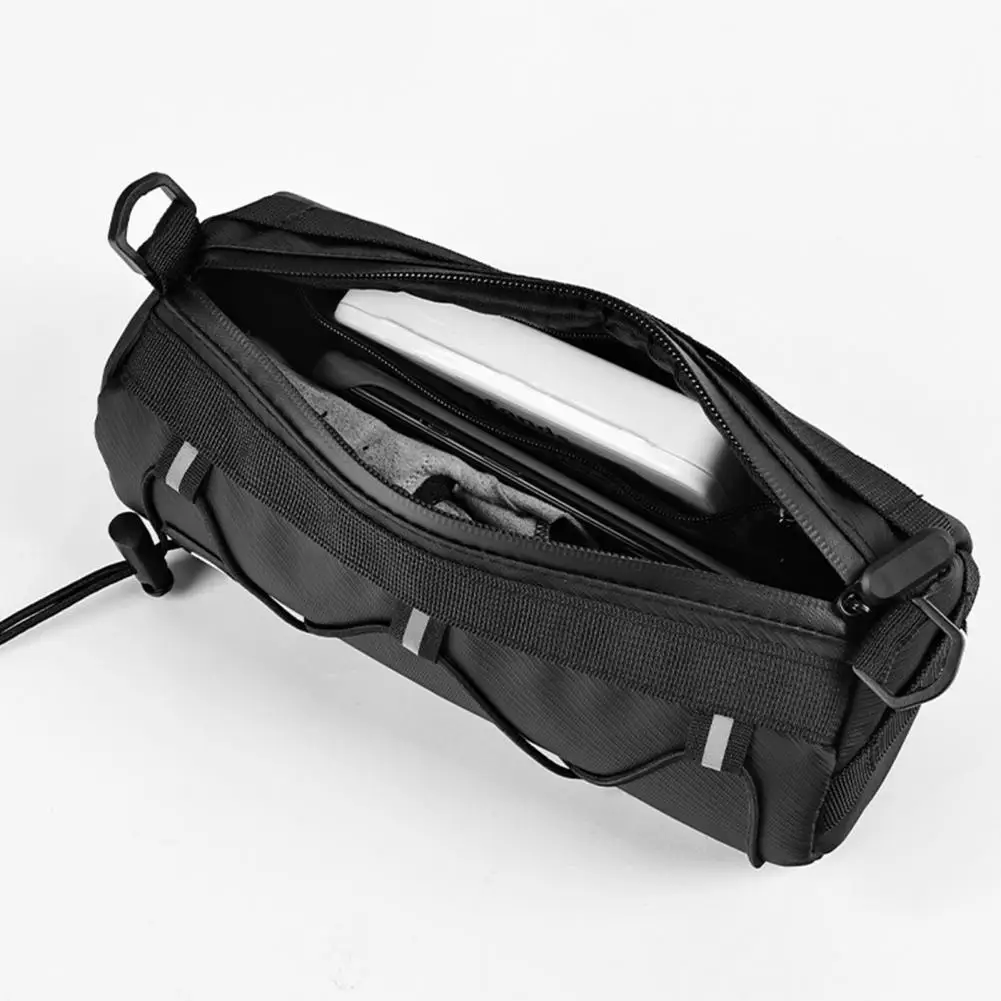 Handlebar Front Bag  Convenient Large Capacity Tear-Resistant  MTB Road Bicycle Handlebar Front Frame Bag Bike Accessories