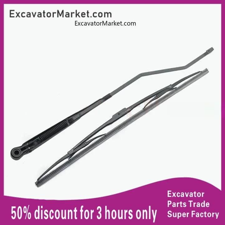 For HITACHI ZX ZAX200-6 EX200-5-6 Direct injection Wiper arm Wiper arm sheet excavator accessories For excavator