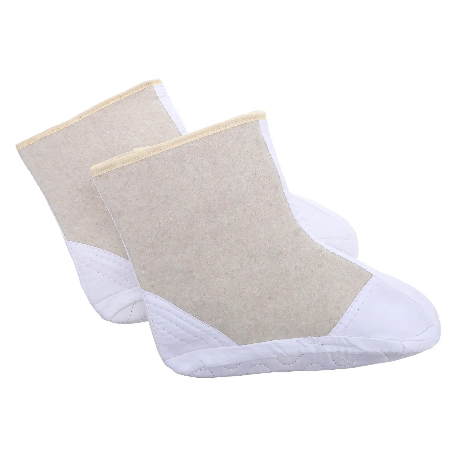 

42 теплых войлочных вкладыша для обуви для мужчин и женщин - толстые утепленные носки для сапог, водонепроницаемые, нескользящие, для защиты от снега, прихода на работу и прогулок