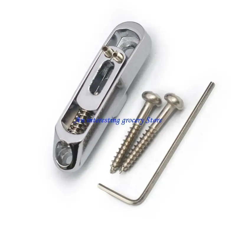 652D High Sustain Bass Bridge Through Body Stringing Brass Components Zinc Alloy Frame