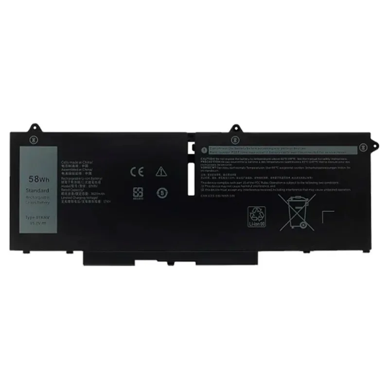 بطارية كمبيوتر محمول عالية الجودة 07KRV 15.2V 3625mAh لأجهزة Dell Latitude 14 3W64P VTCWY 7430 D1GX0 4FVJG 15 7530 series 9K5Y9 8C8J1 #4