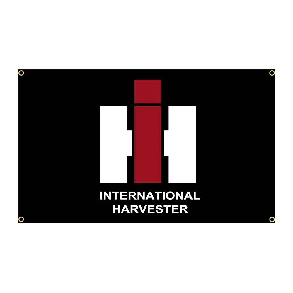 90x150cm International Harvester Flag Polyester Printed Garage Decoration Banner Jemony
