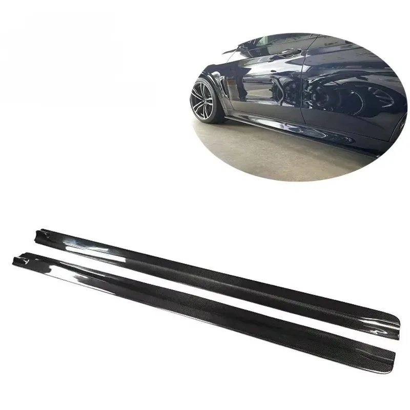 

For3D Style Side Skirts For Side Extension Fit For F85 X5M F86 X6M 2015-2018