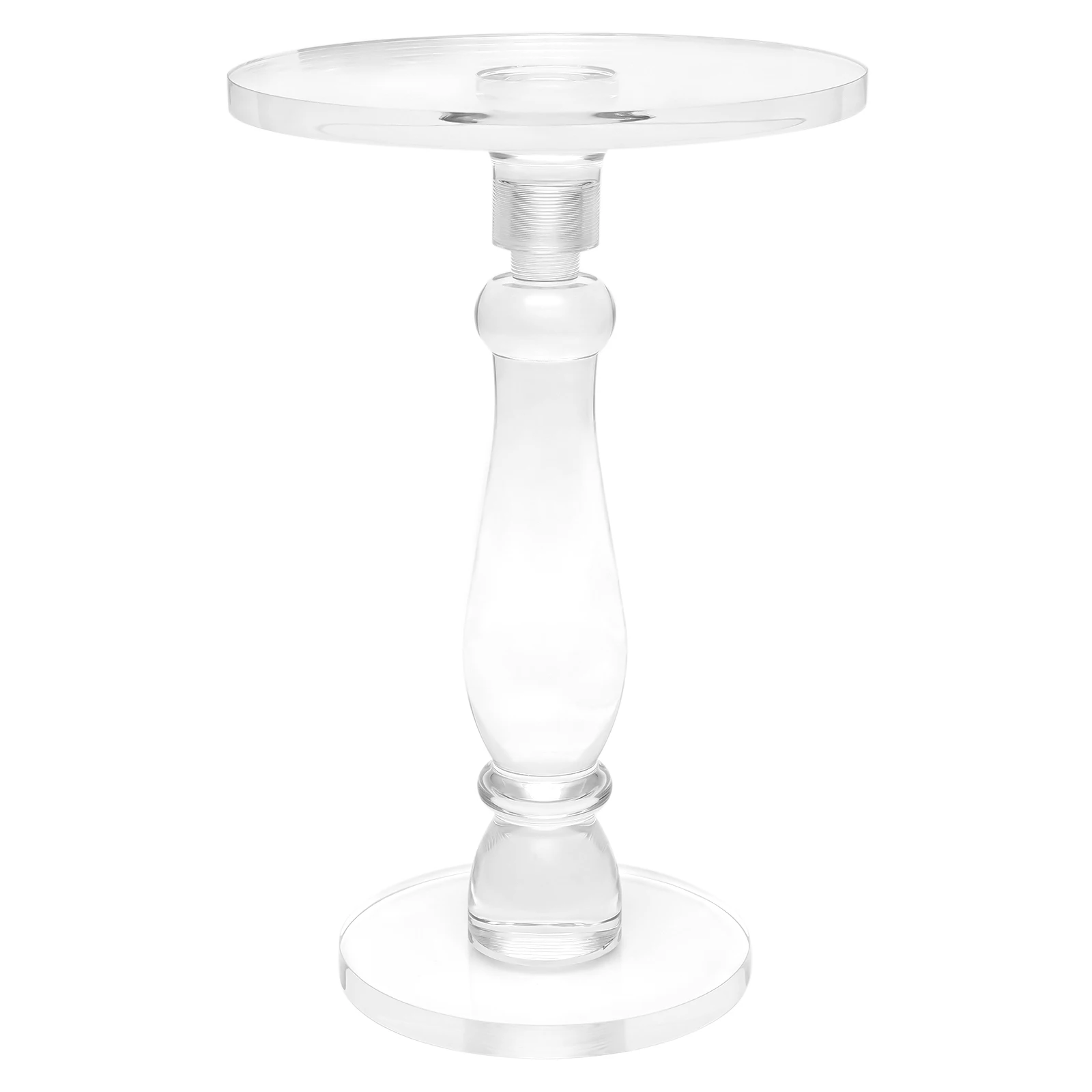 Acrylic Load-Bearing Coffee Table, Household, Round, Large