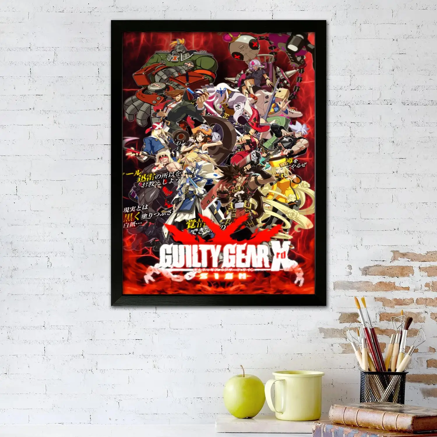 Guilty Gear -Strive- Video Game Canvas Art Poster and Wall Art Picture Print, Modern Family Bedroom Decor Posters