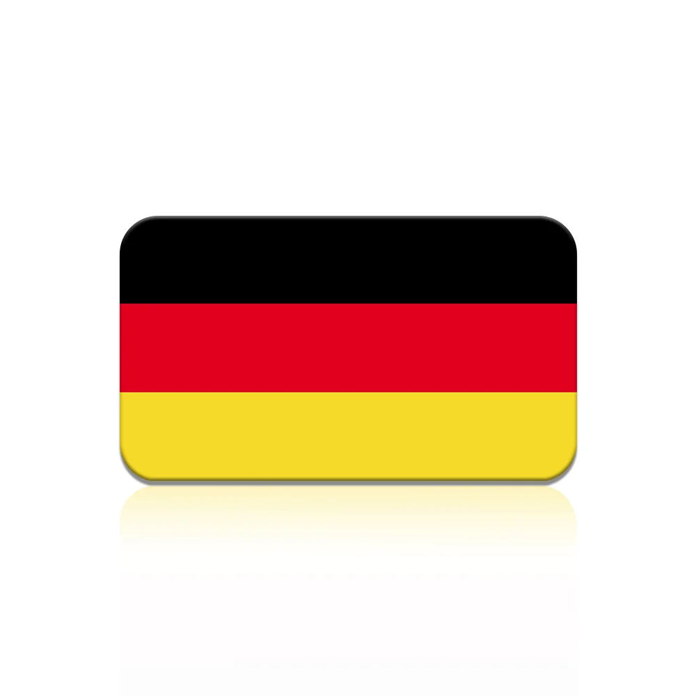 1pc German flag pin, patriotic accessory, backpack and clothing accessories.
