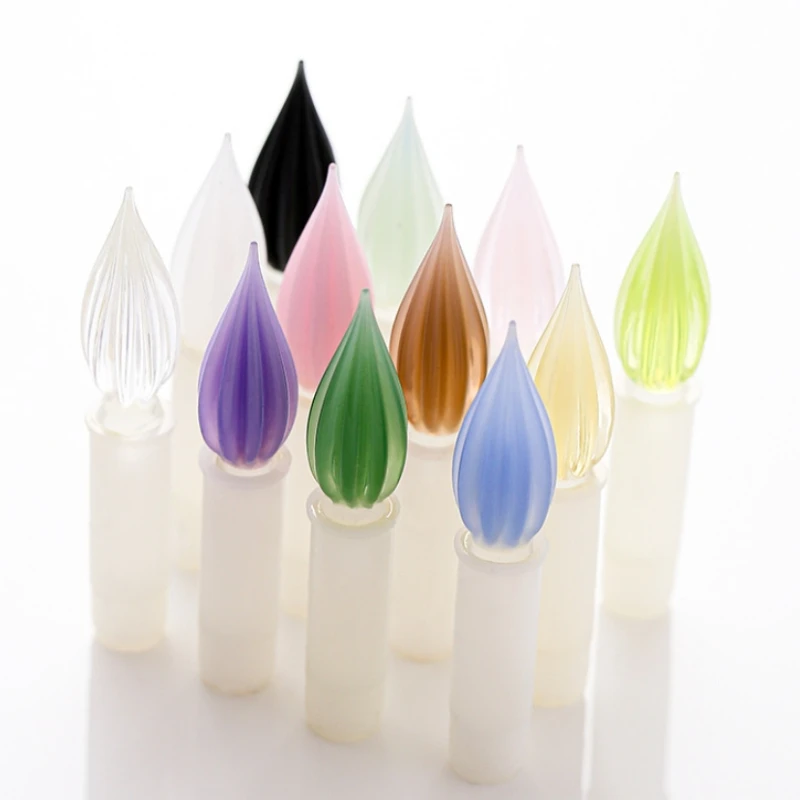 

Glass Dip Pen Nib Clear Glass Nib Fit Jinhao 82 Fountain Pen Mod Accessories Smooth Writing Student Daily Stationery Supplies