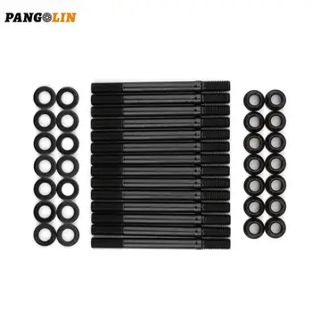 실린더 헤드 스터드 키트, 201-4302, BMW E36 325i 2.5L 6 Cyl M50 3.0L S50US 3.2L S52US 인라인 6 201-4302 헤드 스터드 세트에 적합