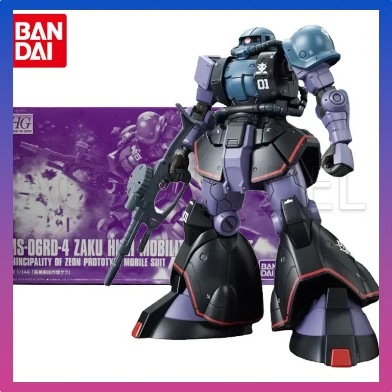 

Bandai Gundam Model Kit Anime Figure HG MS-06RD-4 Zaku High Mobility Test Type Genuine Gunpla Action Figure Toys