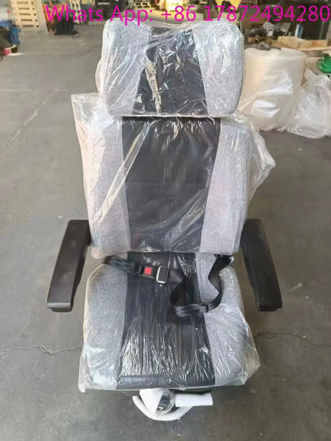 Construction Machinery Operator Seat Assembly for Kobelco Doosan Models