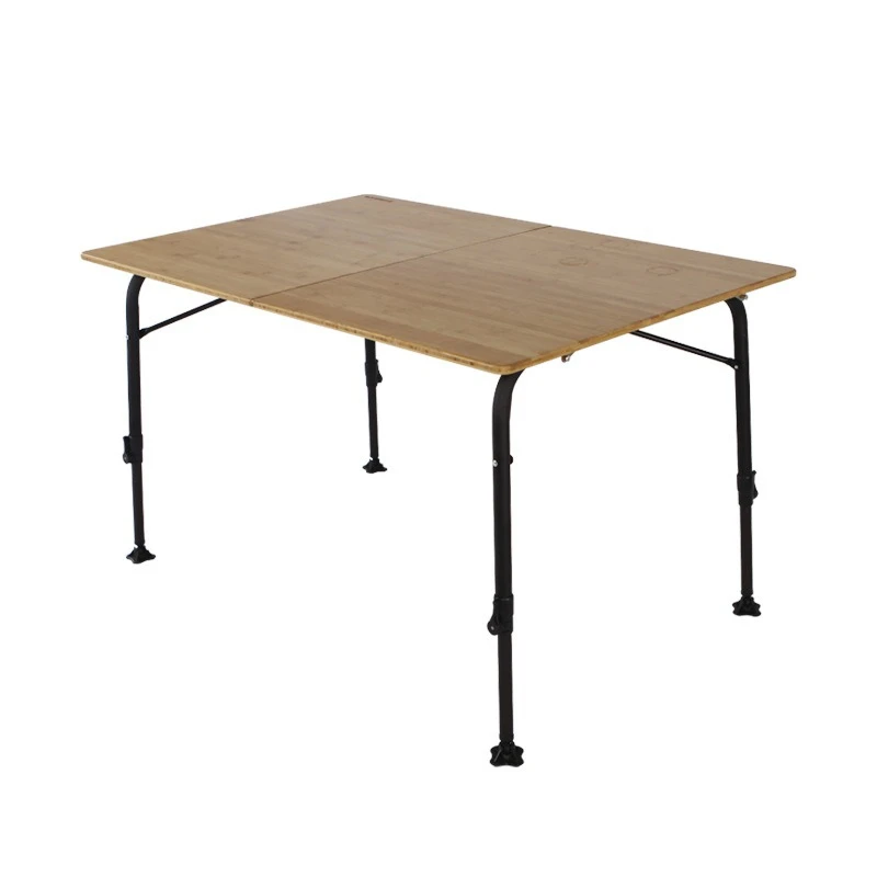 

Camping small table Bamboo outdoor folding table Portable