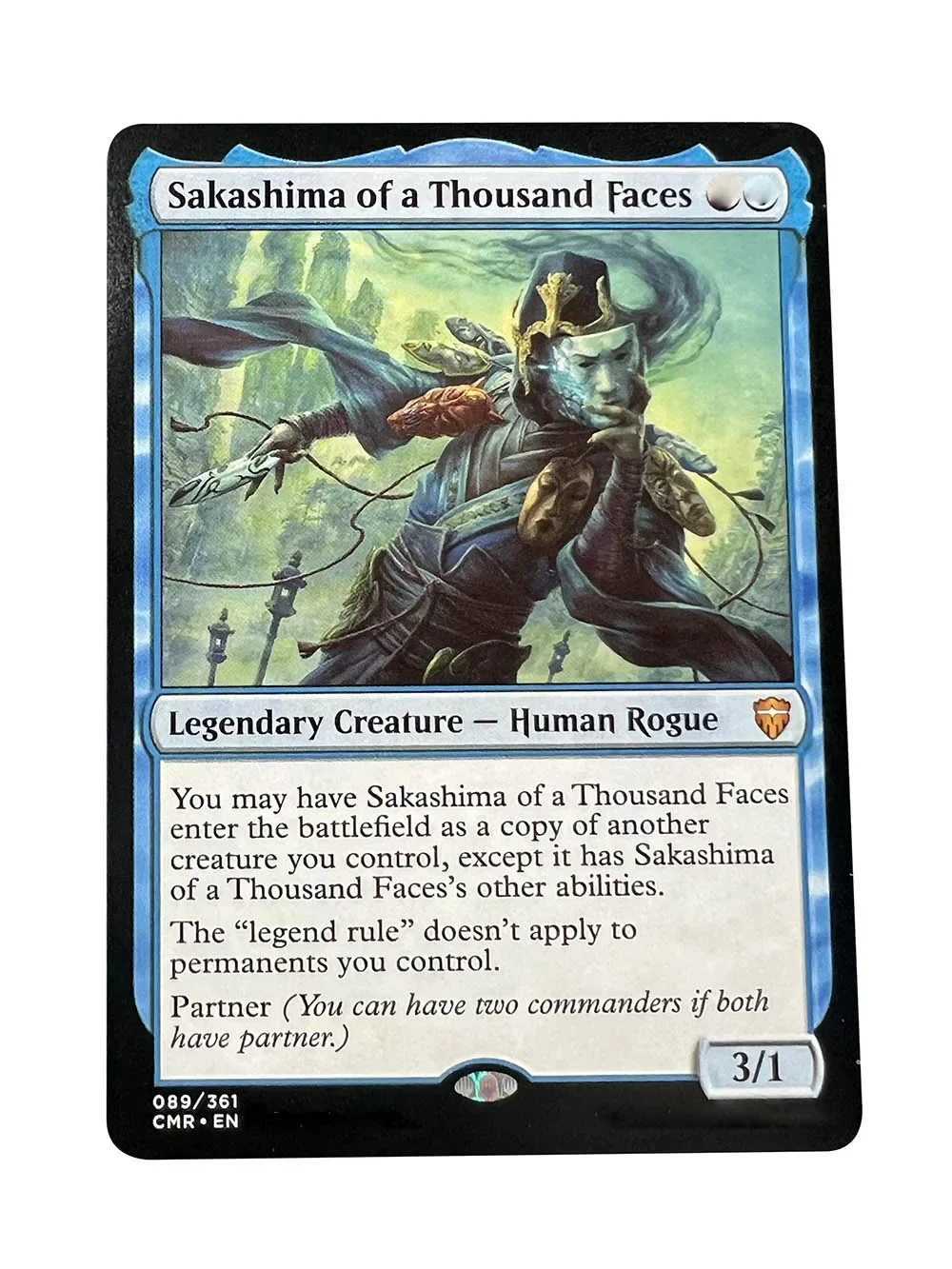 Holo 18 sakashima de mil faces tcg cartas mágicas jogo de alta qualidade proxy jogando cartas jogo de tabuleiro cartas de negociação proxy