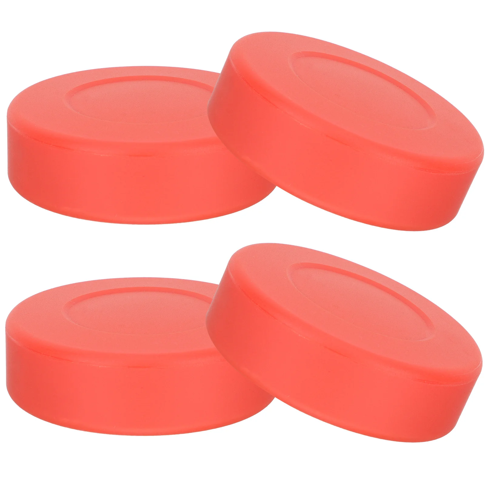 

4pcs Rubber For Hockey Puck Ice Rubber Training Puck Hockey Practice Competition Outdoor Sports Supplies Accessory