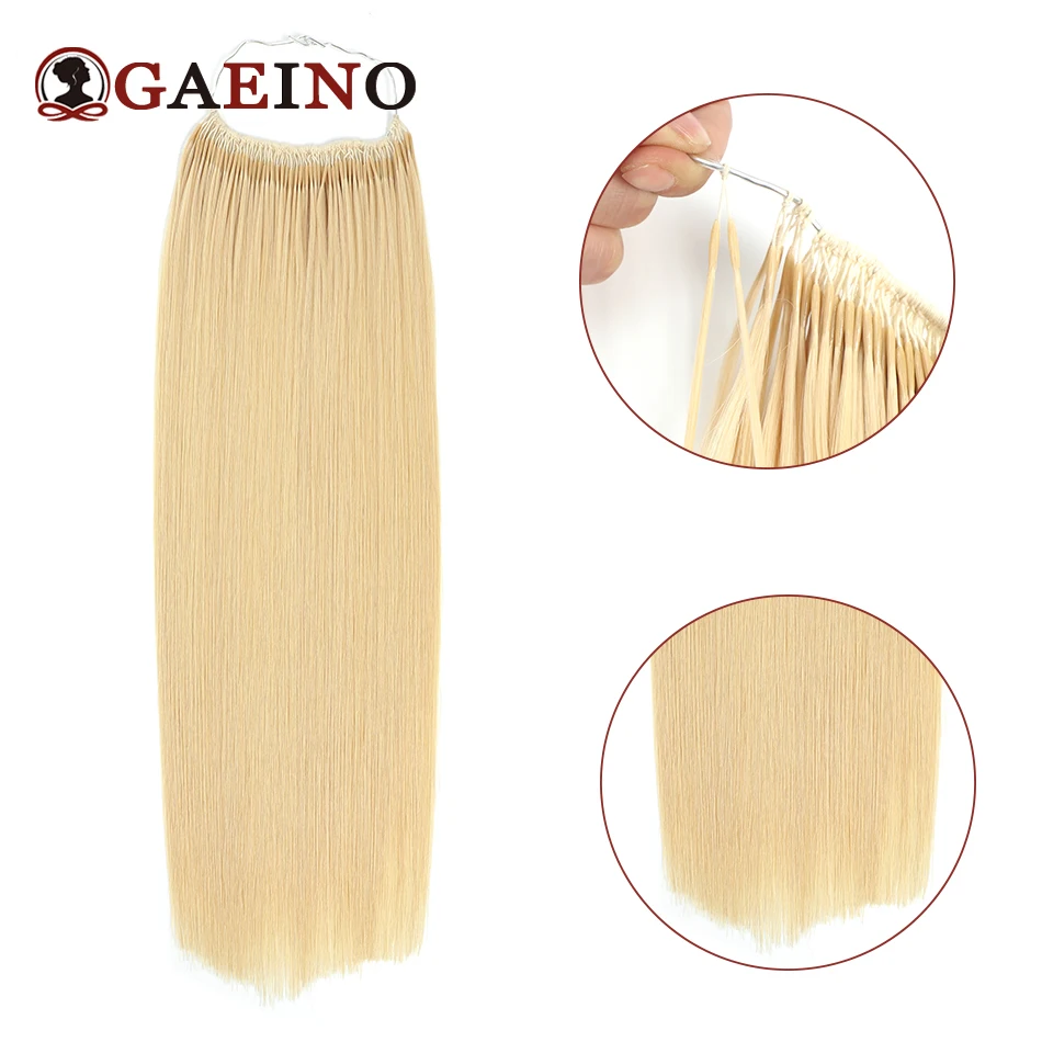 Fotografia 6: 0.8 g/pçs extensões de cabelo de ponta de gêmeos de corda de algodão popular da Coreia reta 613 #   Extensões de cabelo loiro dourado cabelo remy liso