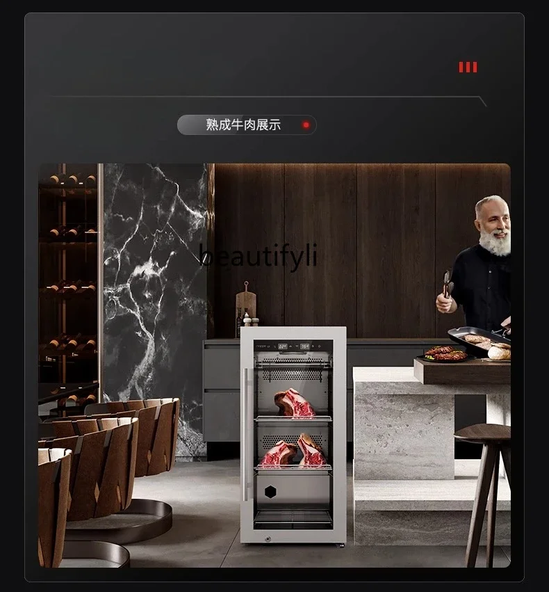 A61 Household dry-aged cabinet, steak beef cabinet, refrigerated constant temperature preservation, display cabinet