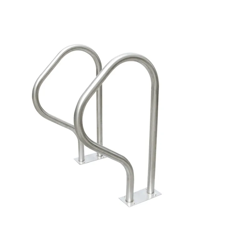 STLF Hot Selling 42MM Good Quality Swimming Pool 304/316 Stainless Steel Flange Exit Handrail