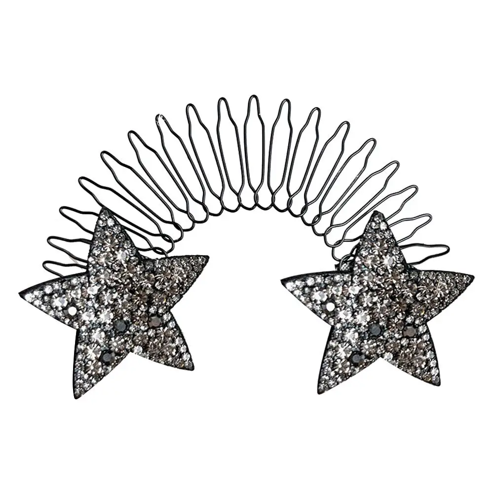 Dopamine Colorful Star Shattering And Sorting Tool In The Of Hair Back The Invisible Hair Head Coiling Fixed Clip Headwear K8W5 image 6
