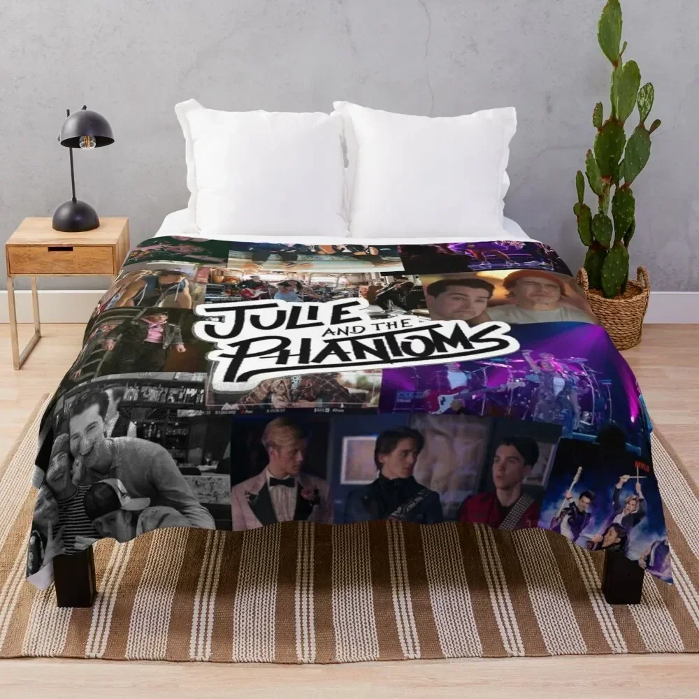 

Julie and the Phantoms Band Collage Throw Blanket Ultra Plush Cozy Blanket for Napping Sleeping