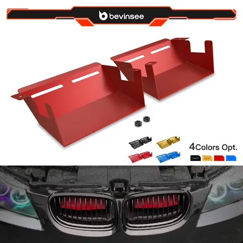 BEVINSEE Air Intake Scoops for BMW E90 E92 E93 323i 325i 328i 330i 335i 335d 2007-2012 10 best sales 335d e92 - №9