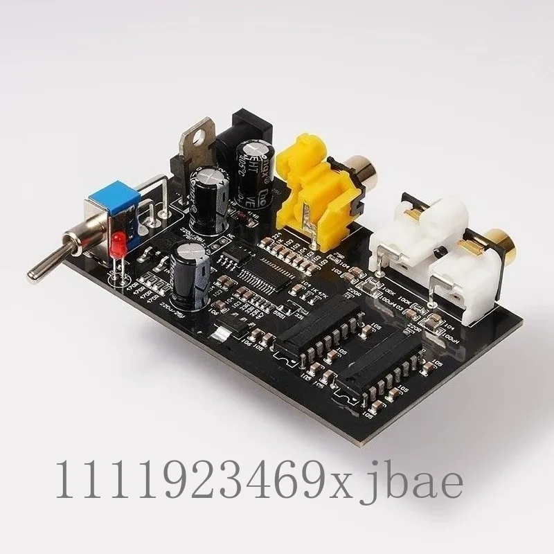 Hi‑Fi Fever Decoder Board, Fiber Coaxial Input, Clear Transparent Sound Performance for TDA1541 PCM56 Chip