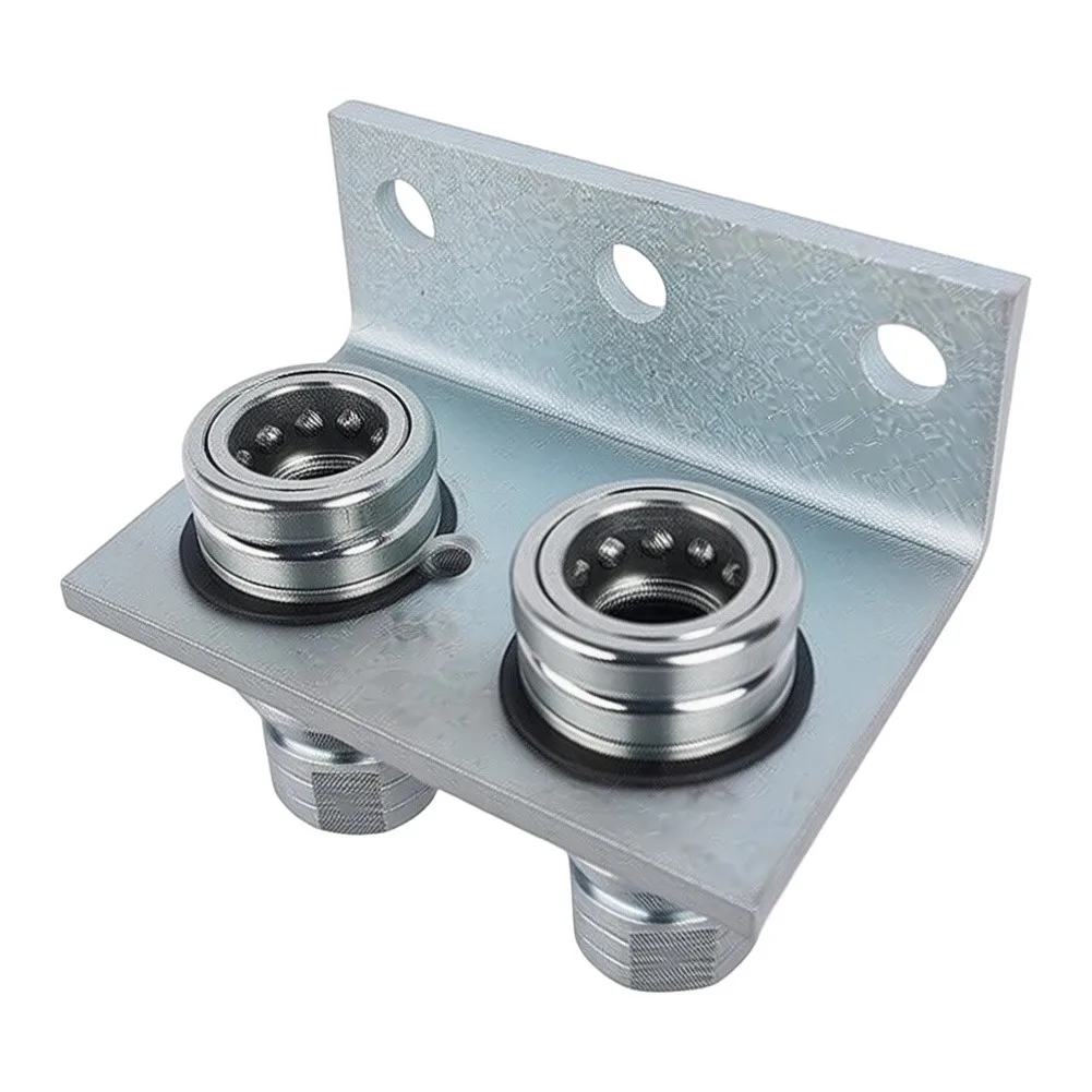 Hydraulic for Quick Release Fitting TL39-B 1/2 inch NPT Push Pull Locking Sleeve Coupling Set for Agricultural Equipment