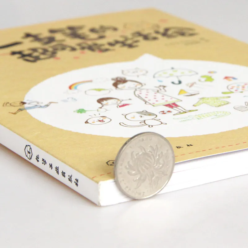 One Pen Super Cute Life Doodle Book Simple Drawing Tutorial Cute Sketch For Hand‑Account Journal Beginner Art Hobby Book