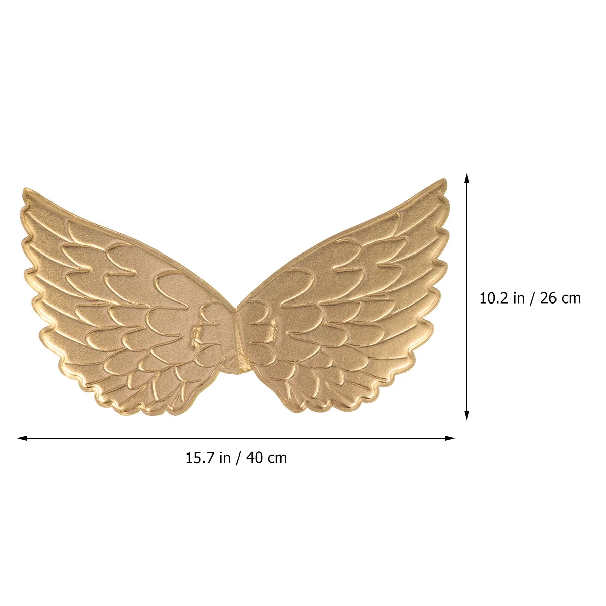 Goldene Engelsflügel für Kinder, Cosplay, Performance-Kostüm-Set, Kinderflügel für Halloween, Party, Bühnenshow, Feenthema, Tanz