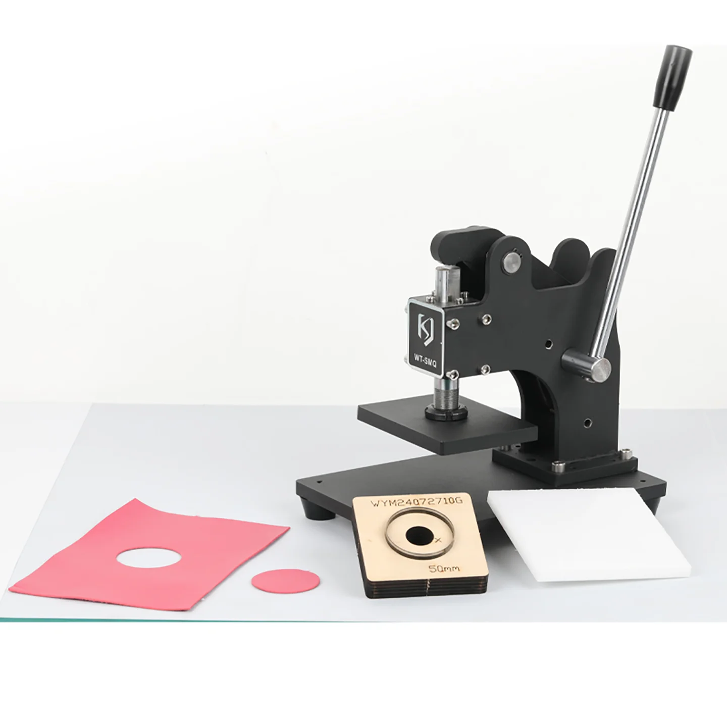 

WT-SMQ Small Manual Die Cutting Machine Leather Stamping Machine Fabric Stamping Leather