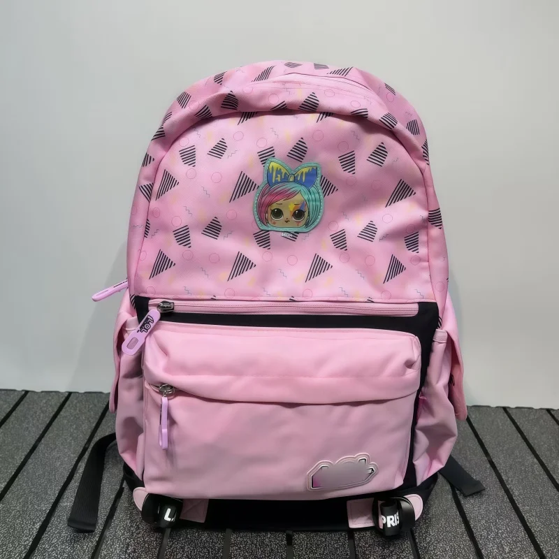 

Студенческий рюкзак из Европы и Америки, водонепроницаемый школьный рюкзак большой вместимости, праздничные подарки с рисунком кота для девочек, легкий рюкзак