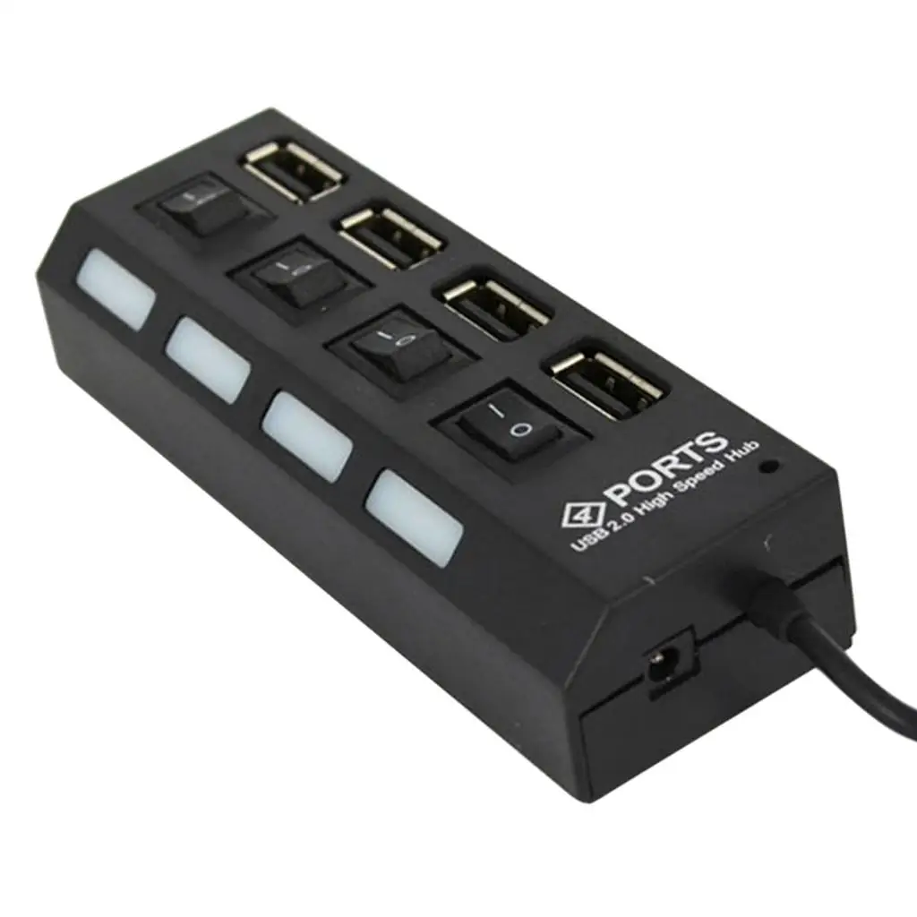 USB Charging Hub High Speed Adapter Multi USB Port Powered Splitter for Office Meeting Room