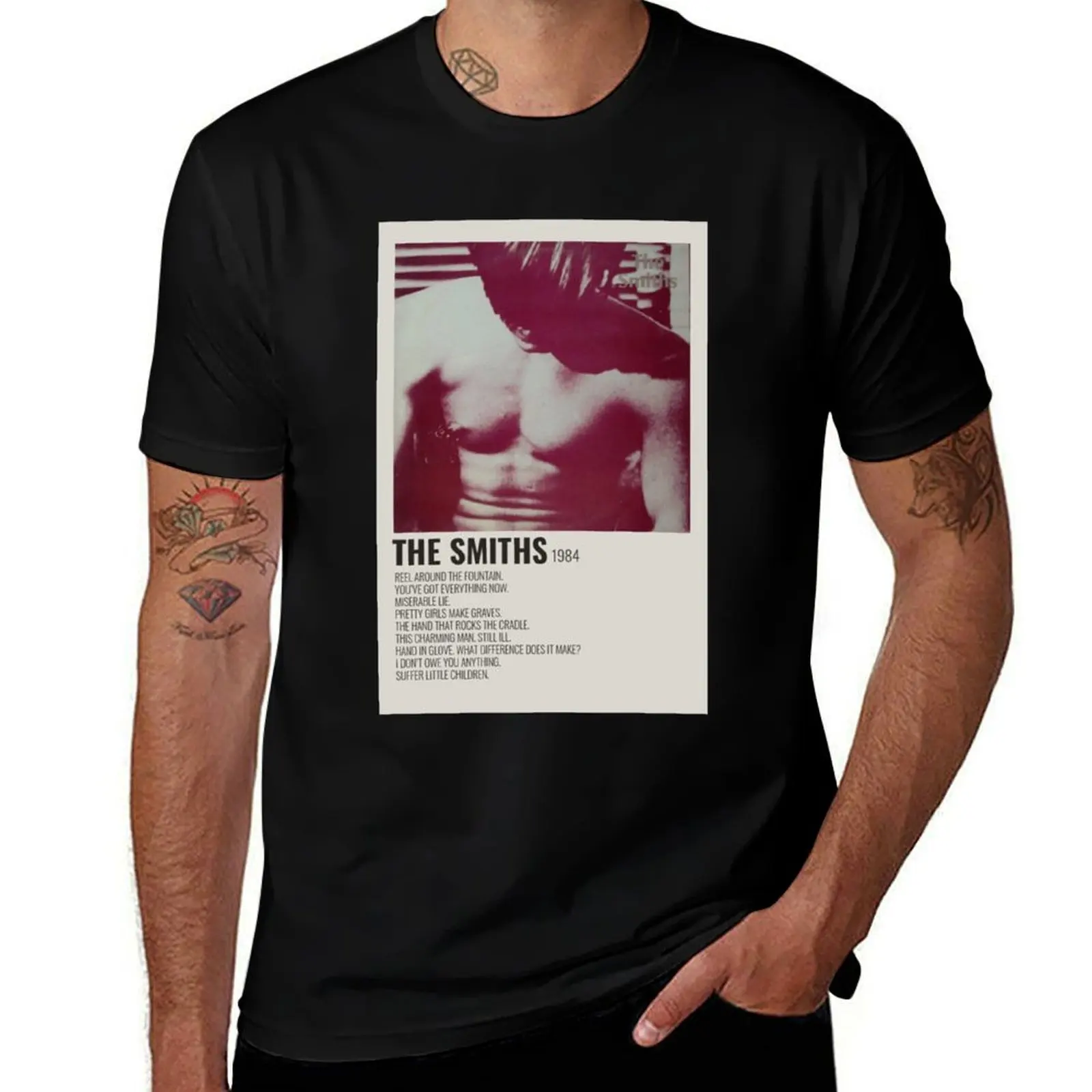 T engraçado luxo minimalista marca homem smiths algodão t camisa camisas o homem masculino t camisa de luxo 100%
