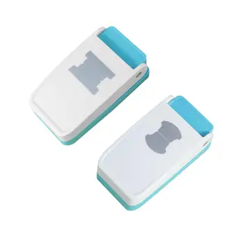 Tab Punch Handheld Folder Punch Loose Leaf Separator Label Punch Craft Paper Punch Cutter Puncher for Classification File