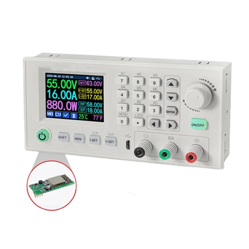 CNC Adjustable Power Supply Experimental Maintenance Power Supply Switching Regulator Source 60V Step-Down 18A