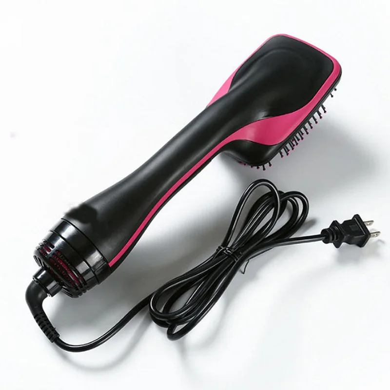 Hot Air Hair Dryer Brush Portable Multifunctional Hairdryer One Step Ions Hot And Cold Air Wind Blow Dryer Brush With Comb