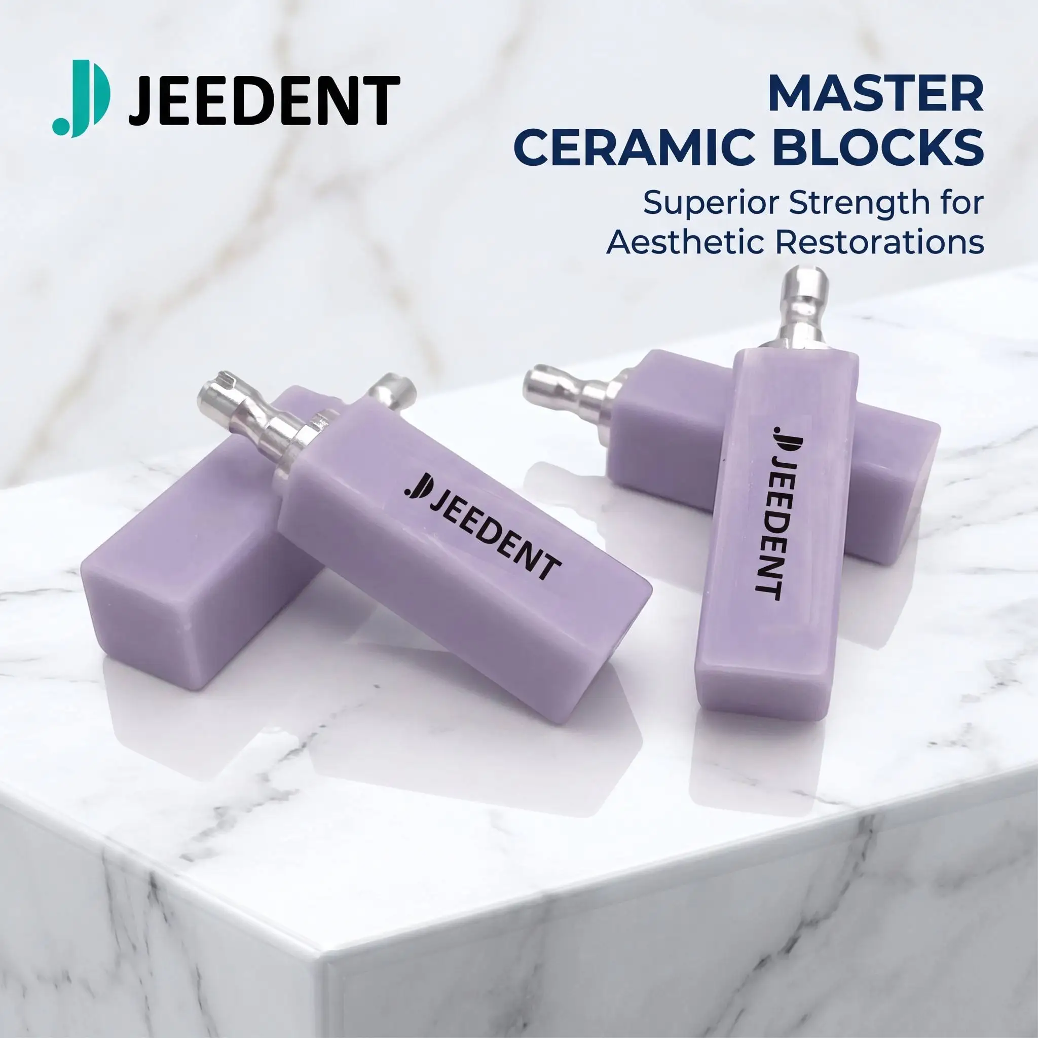B40 Lithium Disilicate Glass Ceramic Blocks for 3-unit Bridge Restoration HT LT Sirona Cerec CAD CAM Lab Material