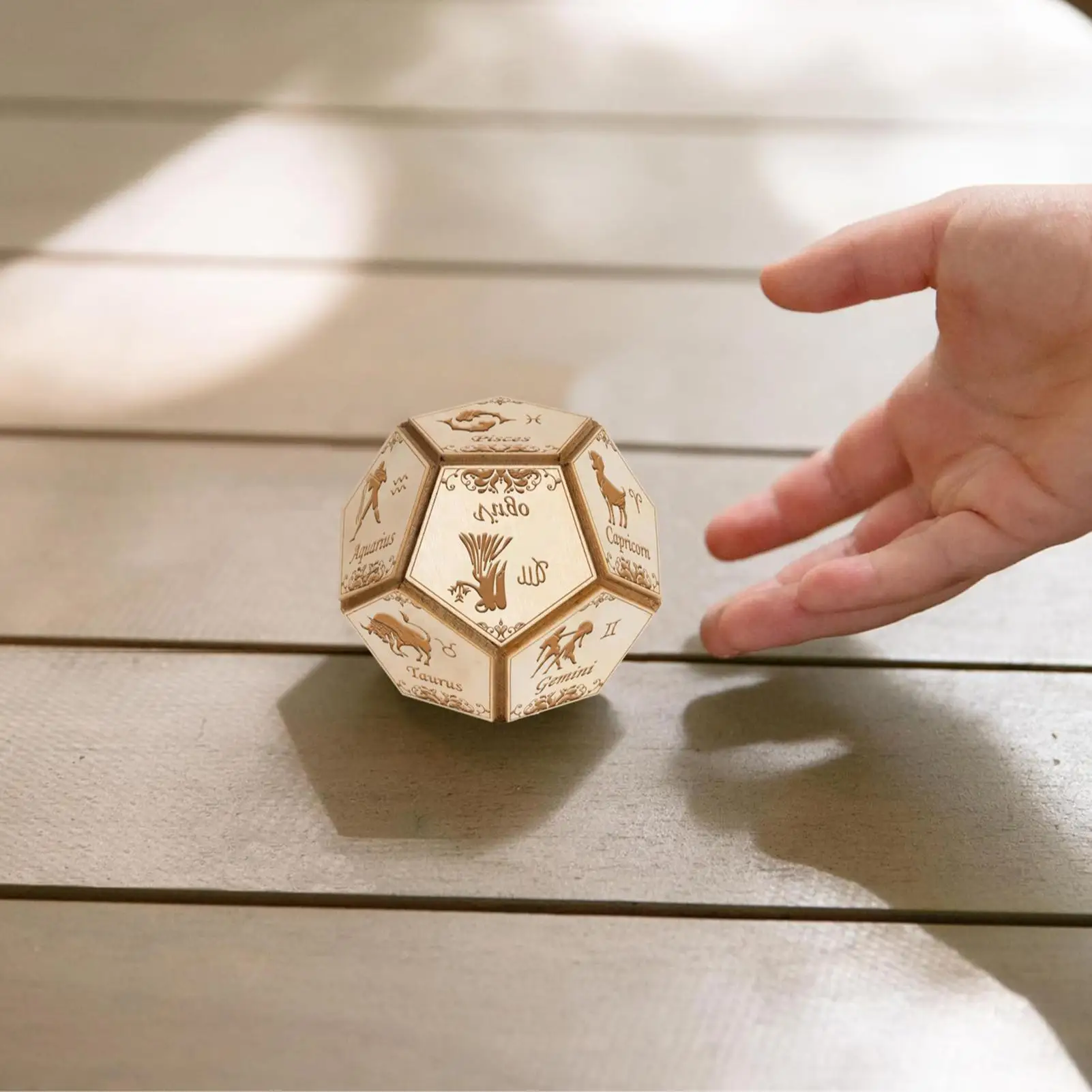 12-sided Rolling Dice Funny Decider Game Polyhedral Dice Tabletop Decision Maker Helper For Outgoing Home Apartment College Dorm