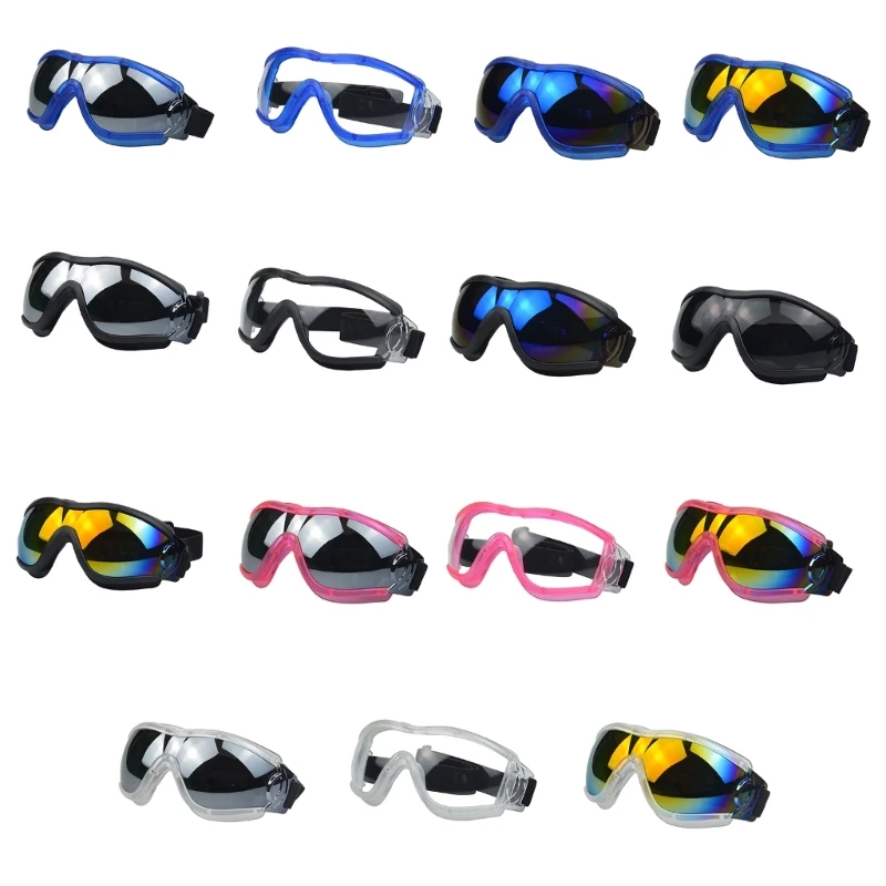 

Dog Glasses Pet Adjustable Glasses Accessories Puppy Photos Tools Decorations for Outdoor Cycling Travel Goggles M76D