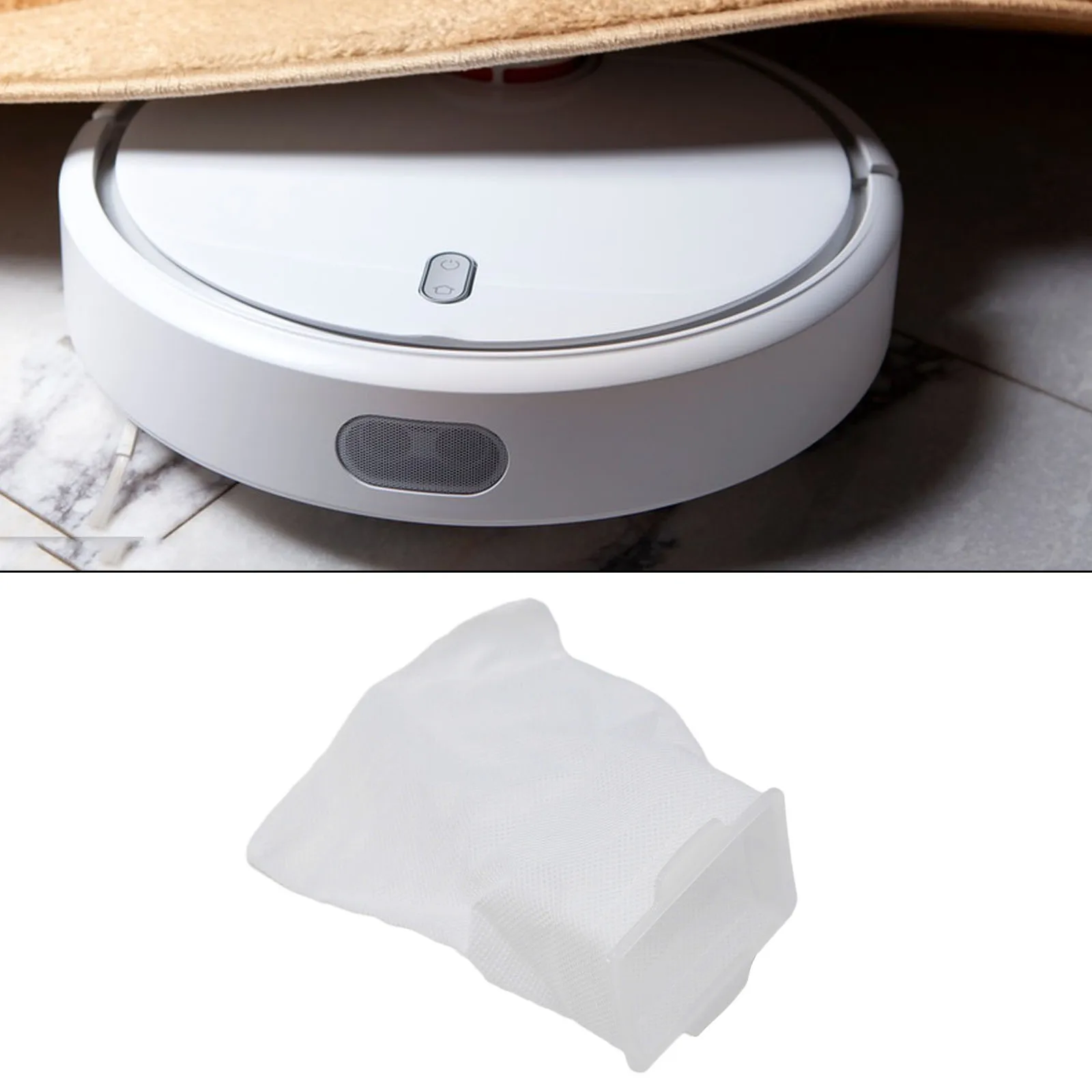 Мешки для пыли Моющийся мешок для пыли Белый 166084-9 Нетканый + пластиковый мешок для пыли Экономичный Совершенно новый Практичный Моющийся