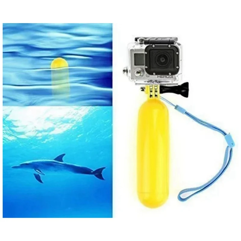 Floating + Selfie Stick + Bracket Kit For Gopro Hero For Go Pro Action Sport Camera Replacement Parts Set