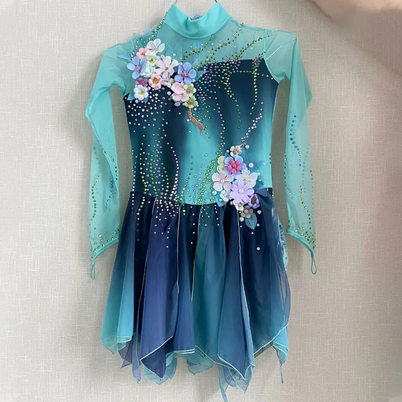 Figure skating performance dress, grading test costume, performance competition customization
